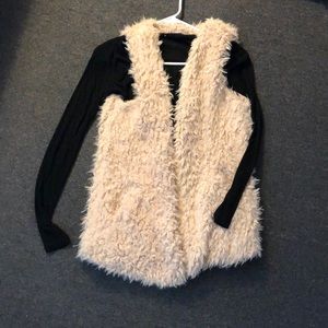 Pink Fluffy Vest